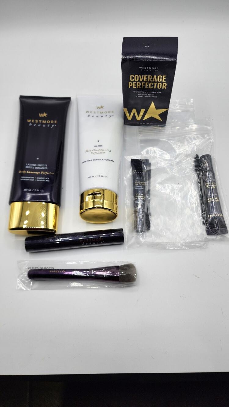 WESTMORE Beauty 6 Pc Hollywood Body Perfecting And Exfoliating System